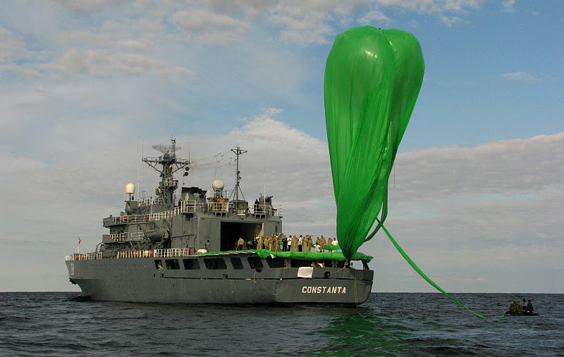 Prima racheta spatiala romaneasca a fost lansata din largul marii. VIDEO