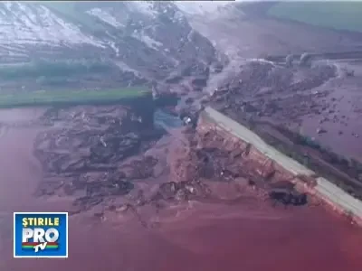 Dezastru ecologic in vestul Ungariei. Cel putin 2 morti si zeci de raniti