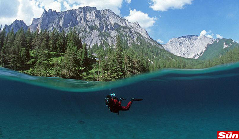 Imagini incredibile! Parcul care se transforma in lac