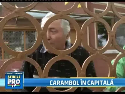 Sase masini implicate intr-un accident in Capitala. Sase persoane ranite