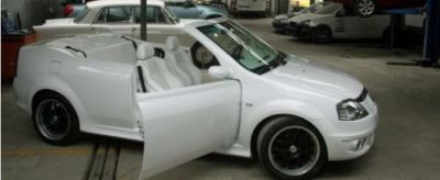 FOTO: Rafinament, stil, eleganta!!! Acesta este primul Logan decapotabil!