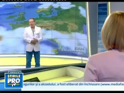 Prognoza meteo pe continent si in tara