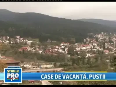 Casele de vacanta la munte-sursa de pierderi! Proprietarii le vand pe nimic