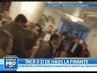 Protestele angajatilor de la Finante, reluate. Negocierile au esuat