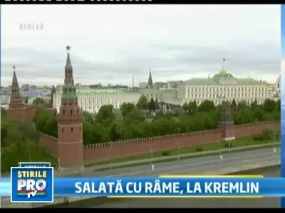 Scandal la Kremlin: rama buclucasa, in farfuria unui demnitar rus!