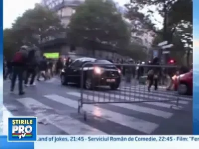 Violente in Franta. Protestatarii s-au luat la bataie cu politistii