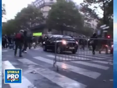 Violente in Franta. Protestatarii s-au luat la bataie cu politistii