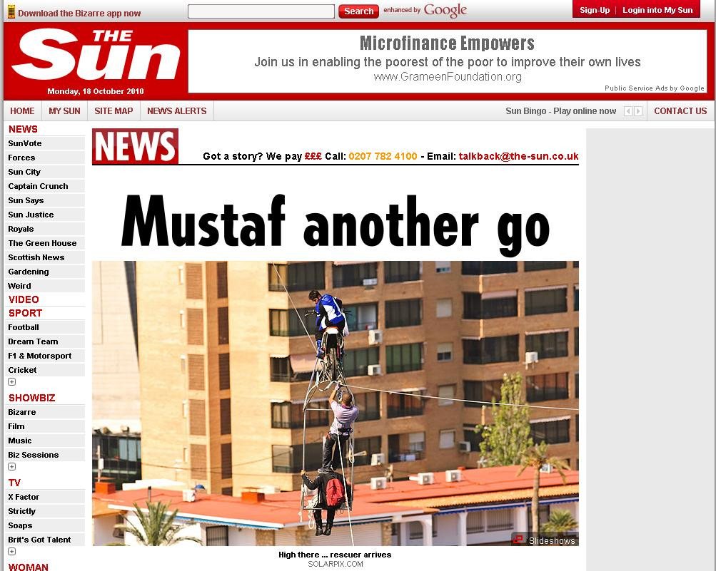 A incercat sa bata un record mondial, dar a ramas blocat la 185 de metri