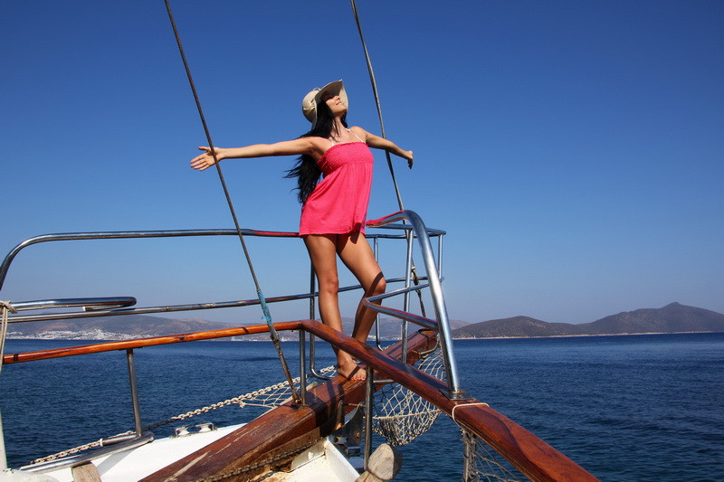 Corina Caragea a fost in vacanta impreuna cu 30 de prieteni