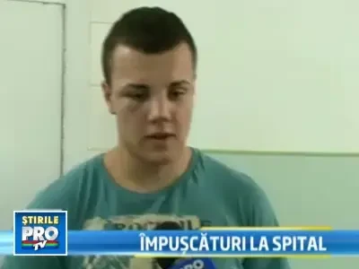 Impuscaturi in curtea Spitalului Municipal din Timisoara