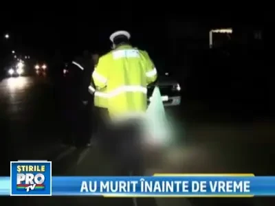 A omorat un barbat si a fugit de la locul accidentului