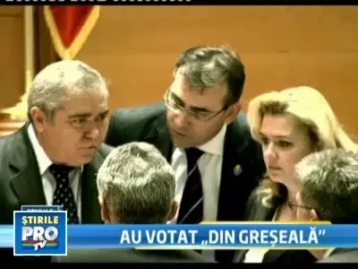 TVA de 5% la alimente, din greseala!Deputatii PDL nu au stiut ce voteaza