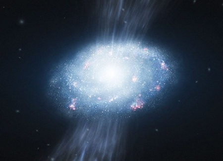 S-a gasit cea mai veche galaxie de pana acum. FOTO