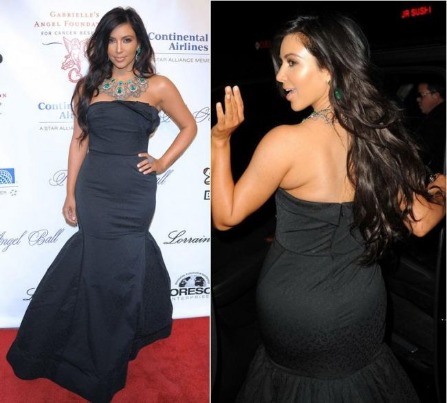 Pe Kim nici macar negrul nu o subtiaza!