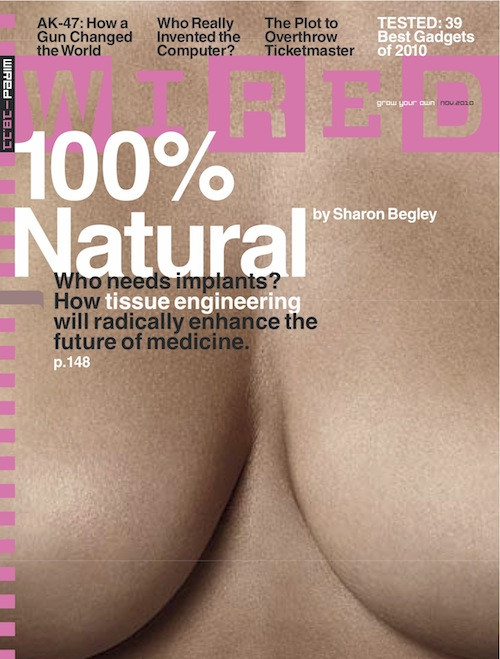 Coperta revistei Wired din noiembrie 2010