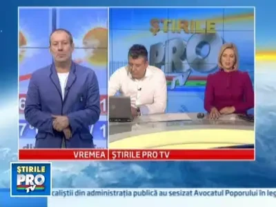 Prognoza meteo pentru urmatoarele trei zile