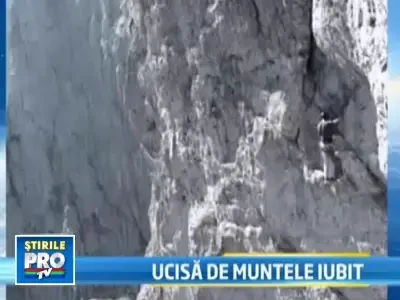 Natura isi cere tributul. Alpinista Gabriela Postole a murit in Bucegi