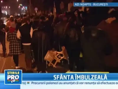 De la Patriarhie direct la spital: Femei imbrancite si cu arcada sparta