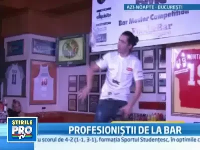 Sticle in aer, pahare si bautura! Concurs pentru cei mai tari barmani
