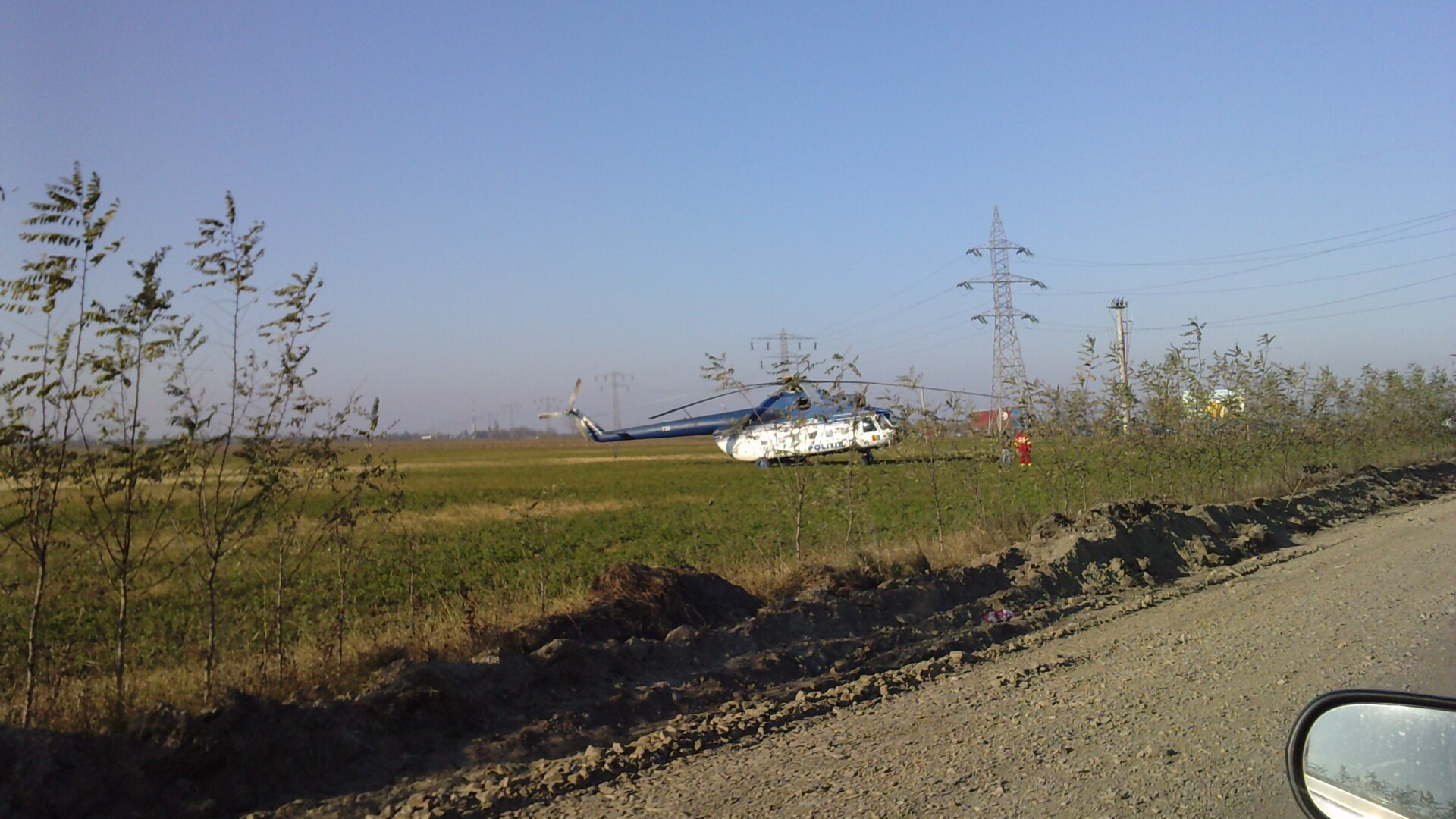 Grav accident de circulatie! O masina a intrat in plin intr-o motocicleta