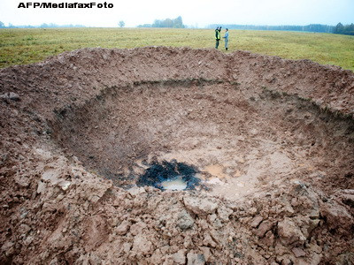 Crater in Latvia