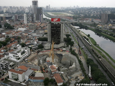 Crater in Brazilia