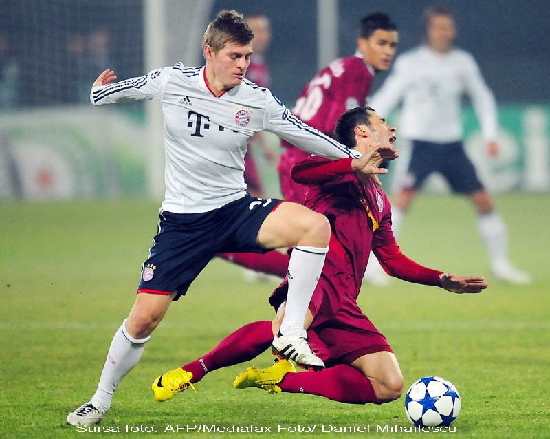 CFR Cluj 0-4 Bayern. Nemtii s-au calificat in optimile Ligii Campionilor