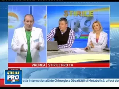 Prognoza meteo pentru urmatoarele trei zile