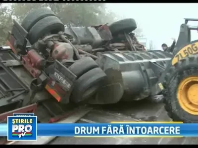 Accident foarte grav, pe Centura Capitalei. Un mort si doi raniti