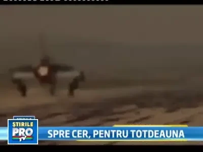 Lacrimi pentru un erou! Pilotul Sorin Avram, inmormantat