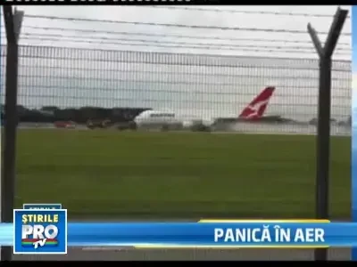 La un pas de dezastru! Un Airbus A380 a aterizat de urgenta la Singapore