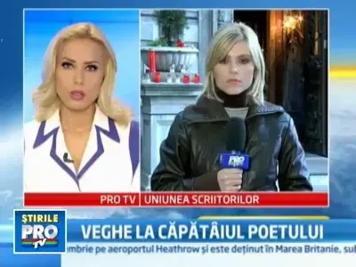 De veghe la capataiul poetului