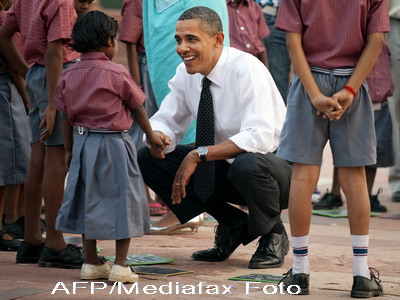 Miza economica uriasa.Obama, plecat la "vanatoare" de oportunitati in India