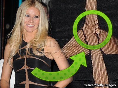 Gwyneth Paltrow, cu rochia rupta pe covorul rosu!