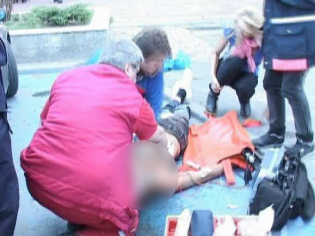 Locul asasinatului de la Piatra Neamt arata ca la abator! Vezi VIDEO!