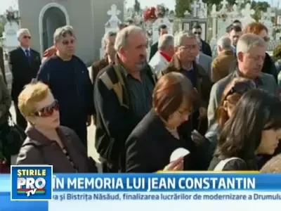 Bustul lui Jean Constantin, dezvelit in Cimitirul Central din Constanta