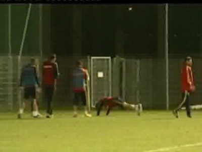 VIDEO Bilasco, batut de Rat si Goian la lovituri libere!