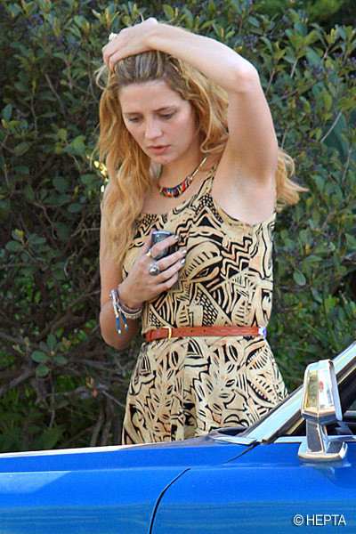 Mischa Barton e toata o "coaja de portocala"