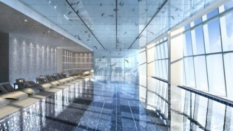 Hotelul Ritz din Hong Kong, cel mai inalt din lume. Va avea 118 etaje. FOTO