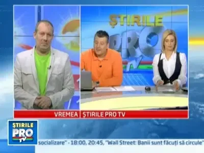 Prognoza meteo pentru urmatoarele trei zile