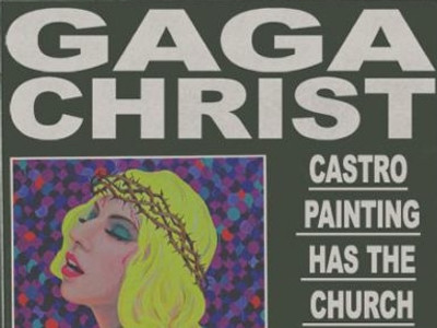 Lady GaGa, pe post de Iisus Christos FOTO