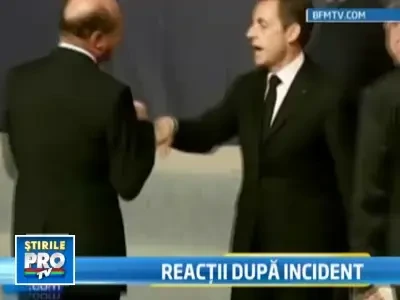 "Scandal in casnicia NATO". Presa straina despre disputa Basescu-Sarkozy