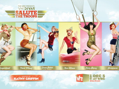 Katy Perry, Nicki Minaj si Hayley Williams super hot pentru armata!