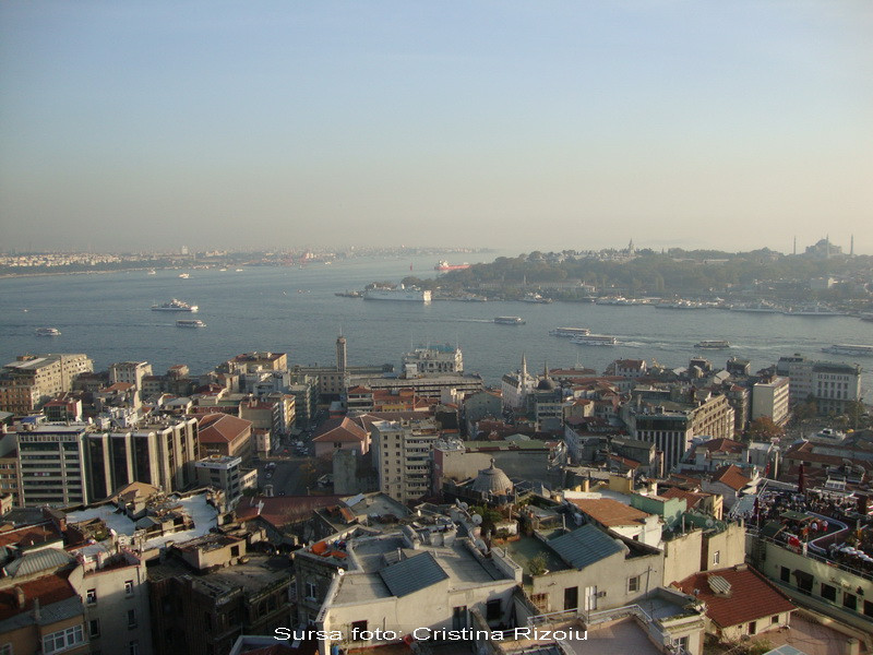 Turnul Galata, terase