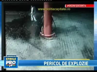 O prostituata de 26 de ani si-a dat foc intr-o bezinarie din Capitala.Video