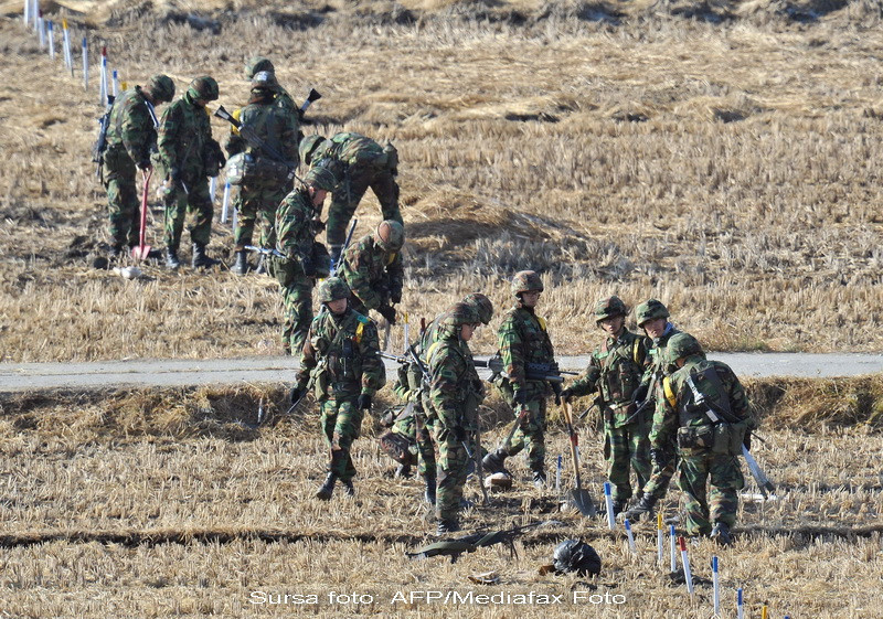 Tensiunile dintre cele doua Corei cresc. Noi explozii in Marea Galbena