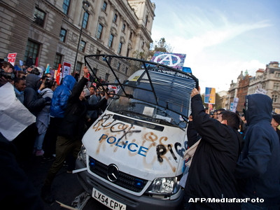 Proteste la Londra