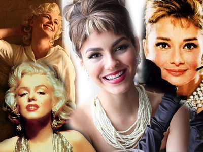 Copie la indigo!Marilyn Monroe si Audrey Hepburn, noile vedete la Hollywood