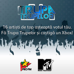 Fa TRUPA TRUPELOR alaturi de ProFM si MTV!
