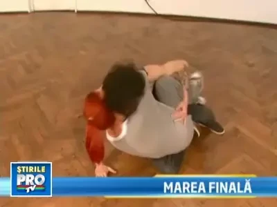 Adela Popescu si Octavian Strunila se pregatesc de marea confruntare